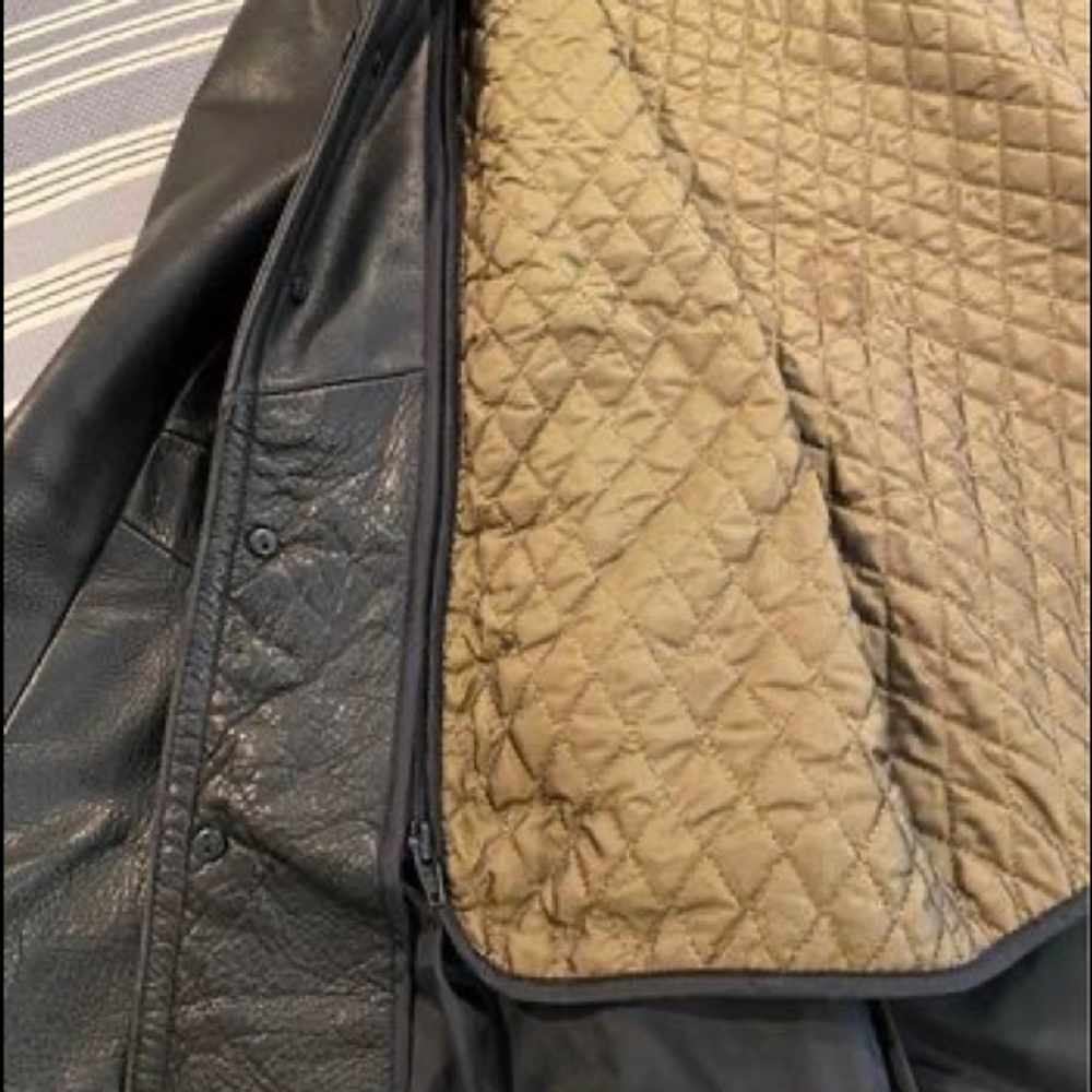 Leather Jacket With Interior Lining - image 2